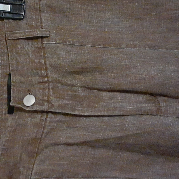 Linen Shorts 18W - Picture 6 of 10